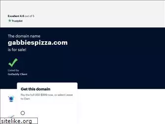 gabbiespizza.com
