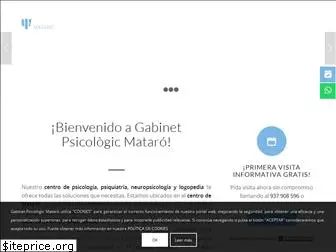 gabinetpsicologicmataro.com