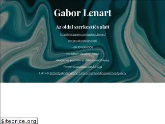gaborlenart.com