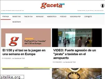 gacetadeltaxi.com