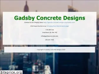 gadsbyconcrete.com