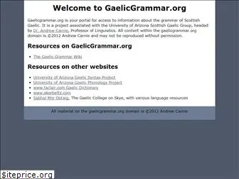 gaelicgrammar.org