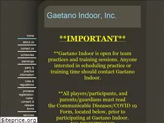 gaetanoindoorsoccer.com