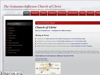 gahannajeffersonchurchofchrist.org