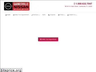 gainesvillenissanservice.com
