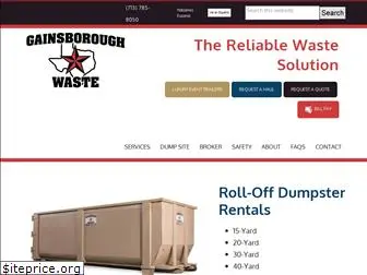 gainsboroughwaste.com