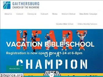 gaithersburgnazarene.org