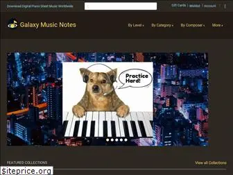 galaxymusicnotes.com