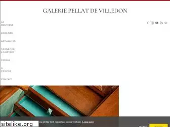 galeriepellatdevilledon.com