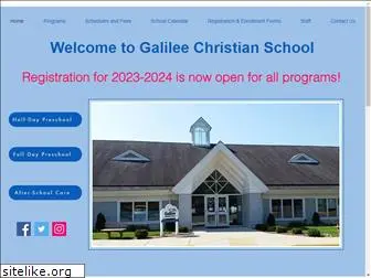 galileechristianschool.org