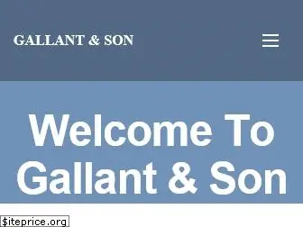 gallantandson.com