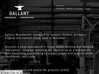 gallantmetalworks.com
