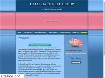 galleriadentalgroup.com