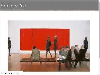 gallery50art.com