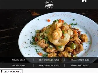 gallianorestaurant.com