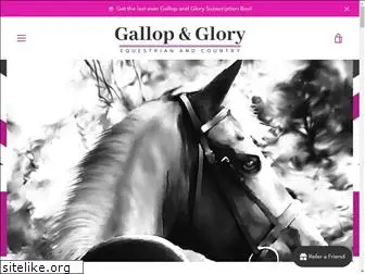 gallopandglory.com
