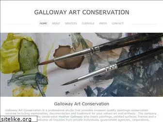 gallowayartconservation.com