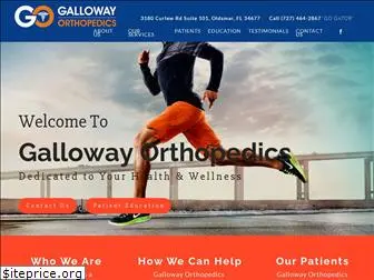 gallowayorthopedics.com