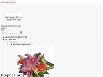 gallowaysflorist.com