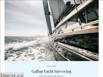 gallupyachtsurveying.com