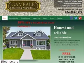 gambaleconcrete.com