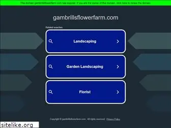 gambrillsflowerfarm.com