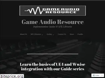 gameaudioresource.com