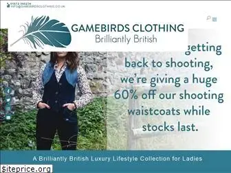 gamebirdsclothing.co.uk