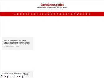 gamecheat.codes