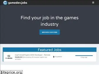 gamedev.jobs