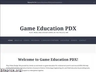 gameeducationpdx.com