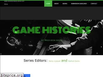 gamehistoriesbookseries.org