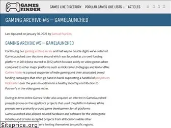gamelaunched.com