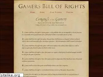 gamersbillofrights.com