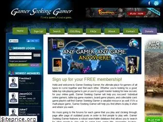 gamerseekinggamer.com