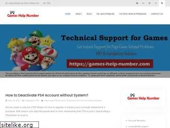 games-help-number.com