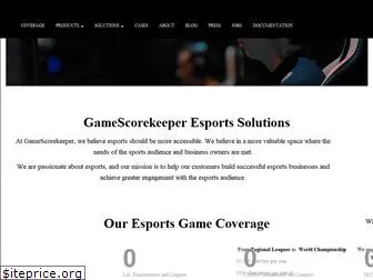 gamescorekeeper.com