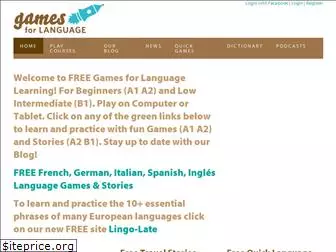 gamesforlanguage.com