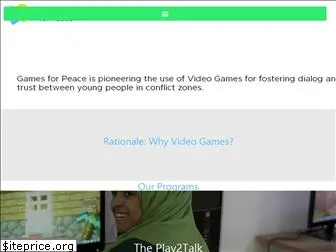 gamesforpeace.org