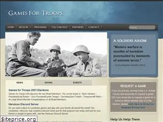 gamesfortroops.org