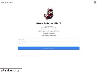 gamesrelatedstuff.com