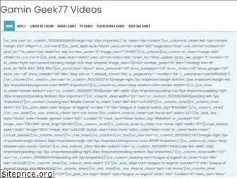 gamingeek77.com