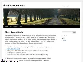 gammarebels.com