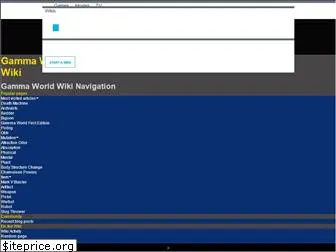 gammaworld.wikia.com