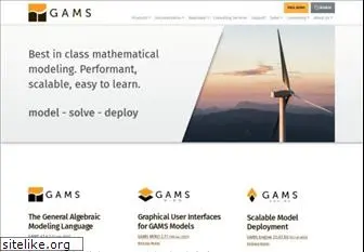 gams.com