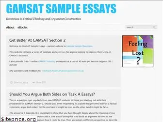 gamsatsampleessays.co.uk