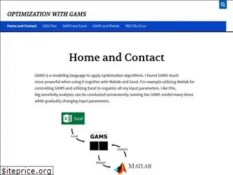 gamsoptimization.com