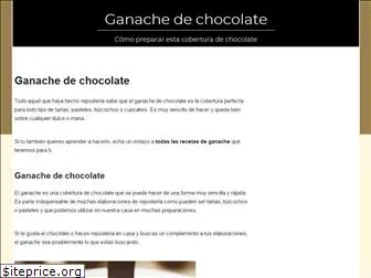 ganachedechocolate.net