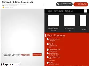 ganapathykitchenequipments.com