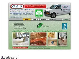 gandgcarpetcleaners.com